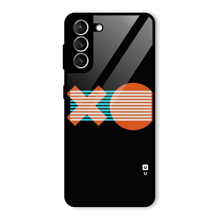 Minimal Art Glass Back Case for Galaxy S21 5G