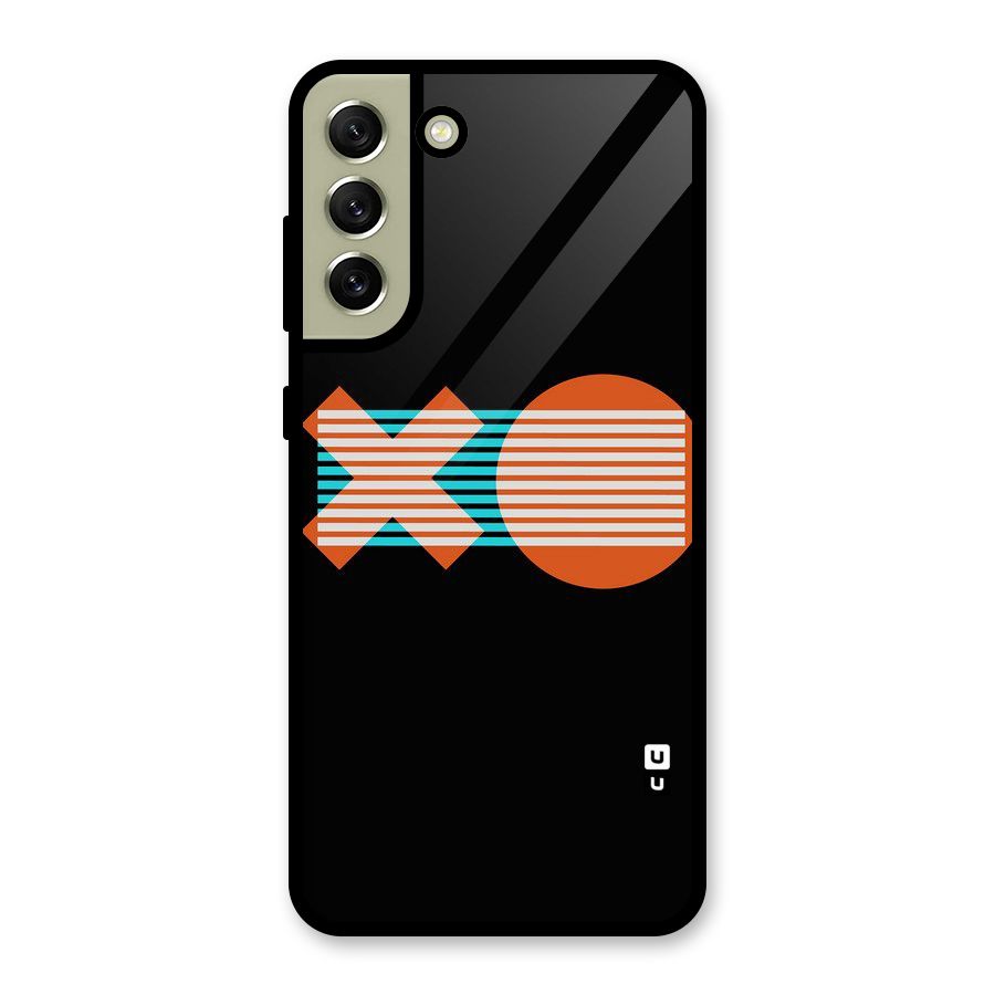 Minimal Art Glass Back Case for Galaxy S21 FE 5G