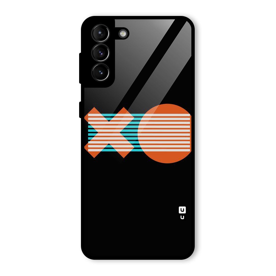 Minimal Art Glass Back Case for Galaxy S21 Plus