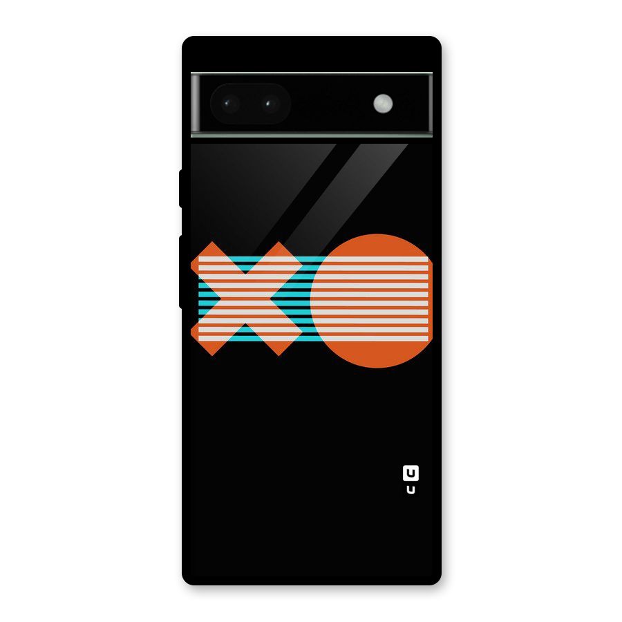 Minimal Art Glass Back Case for Google Pixel 6a
