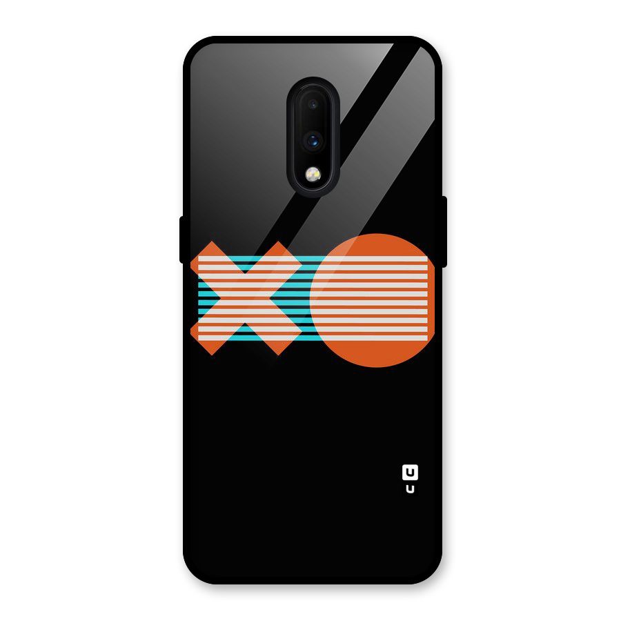 Minimal Art Glass Back Case for OnePlus 7