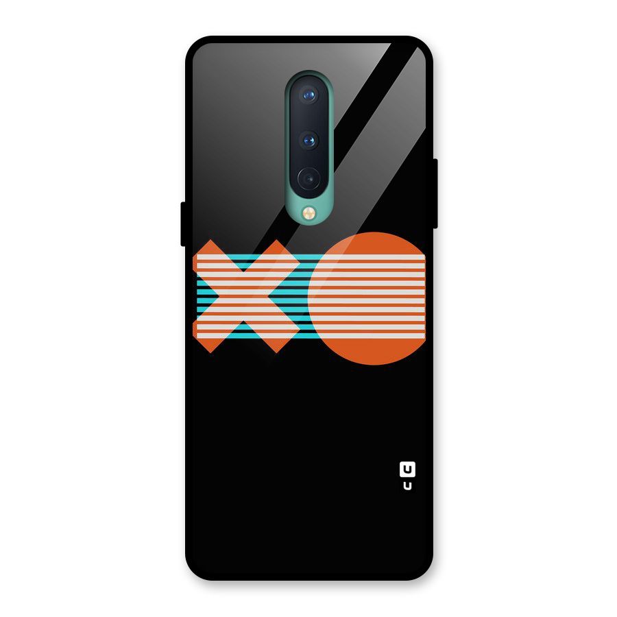 Minimal Art Glass Back Case for OnePlus 8