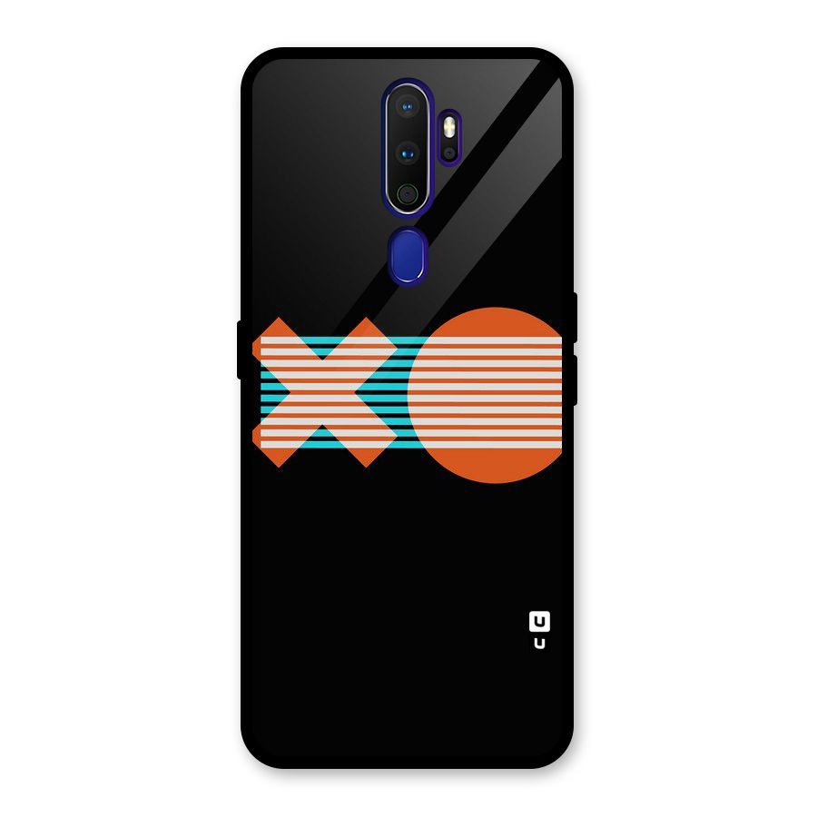 Minimal Art Glass Back Case for Oppo A9 (2020)