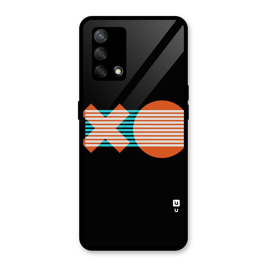 Minimal Art Glass Back Case for Oppo F19