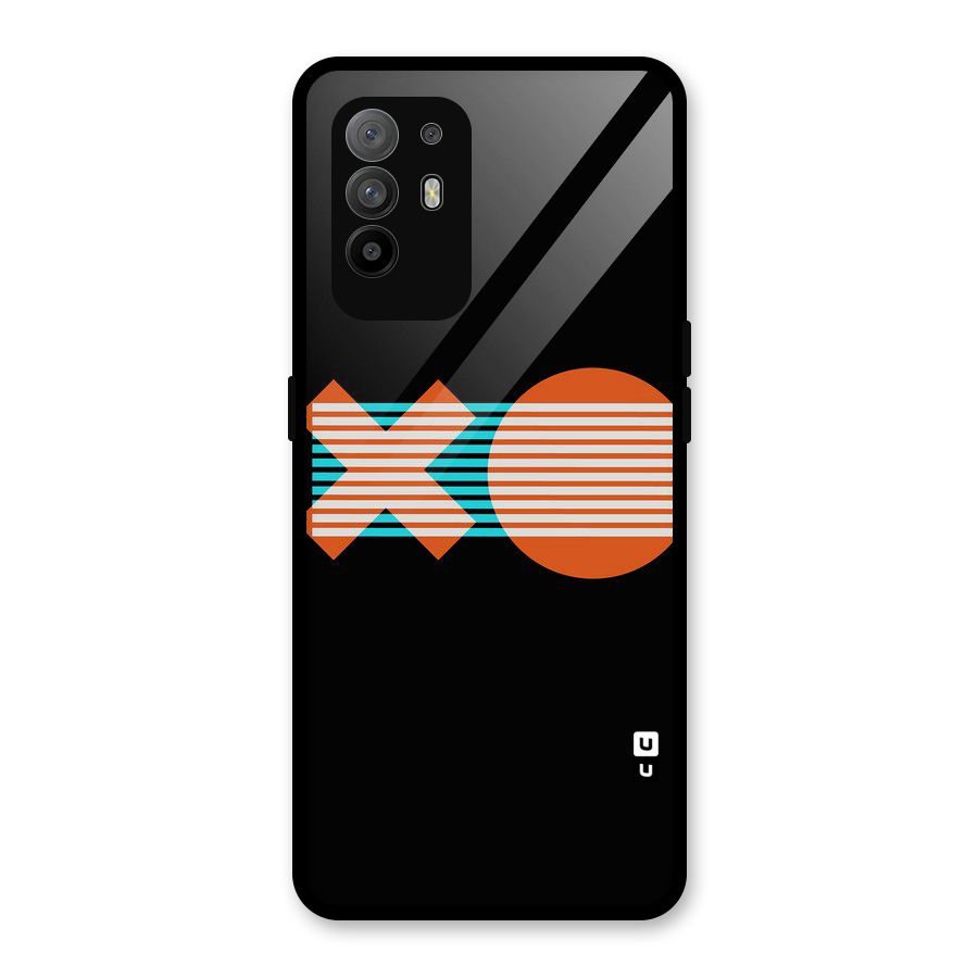 Minimal Art Glass Back Case for Oppo F19 Pro Plus 5G