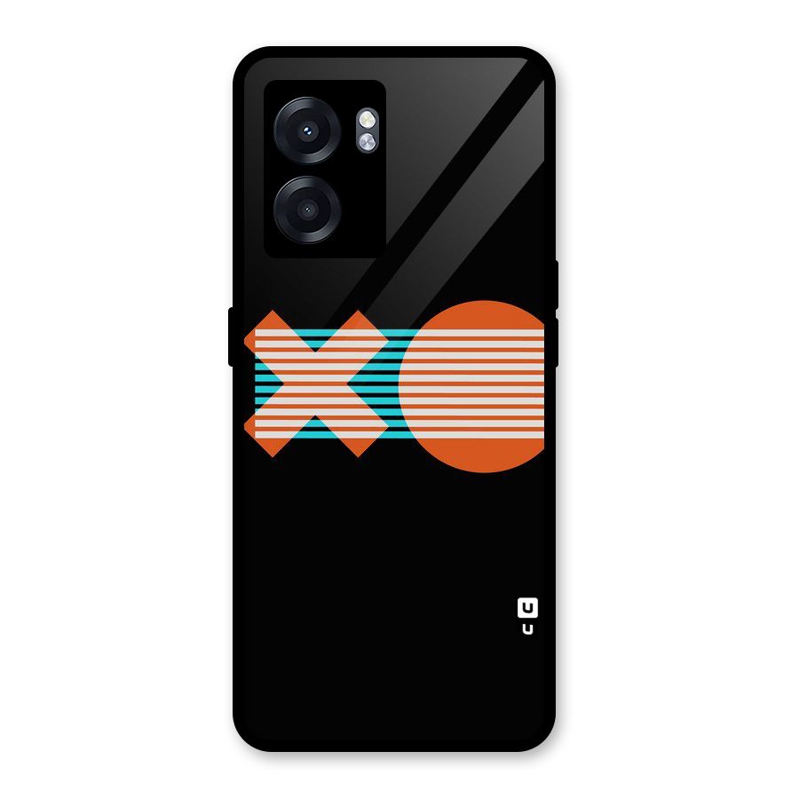 Minimal Art Glass Back Case for Oppo K10 (5G)