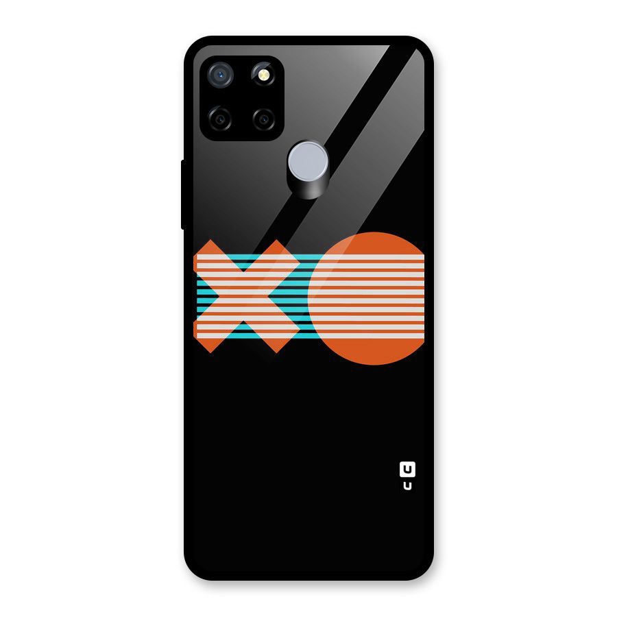 Minimal Art Glass Back Case for Realme Narzo 30A