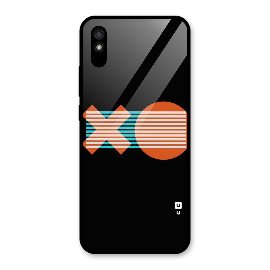 Minimal Art Glass Back Case for Redmi 9A