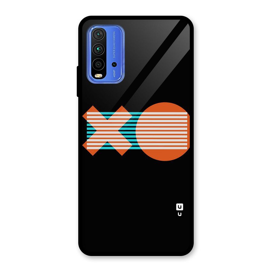 Minimal Art Glass Back Case for Redmi 9 Power