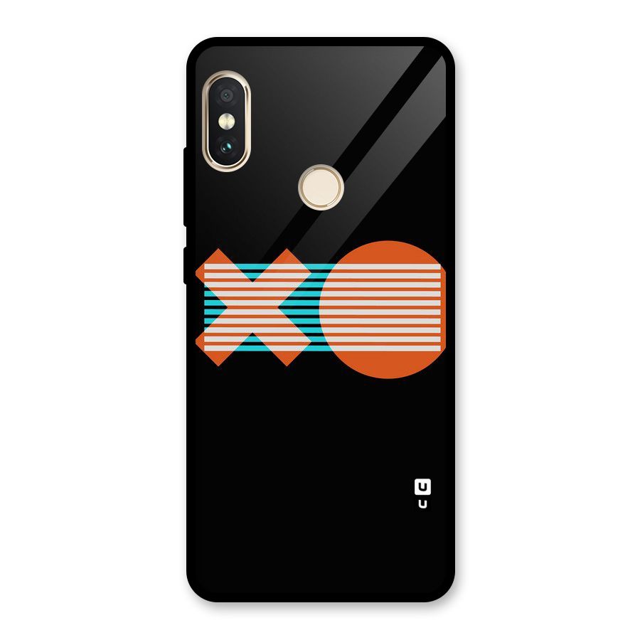 Minimal Art Glass Back Case for Redmi Note 5 Pro
