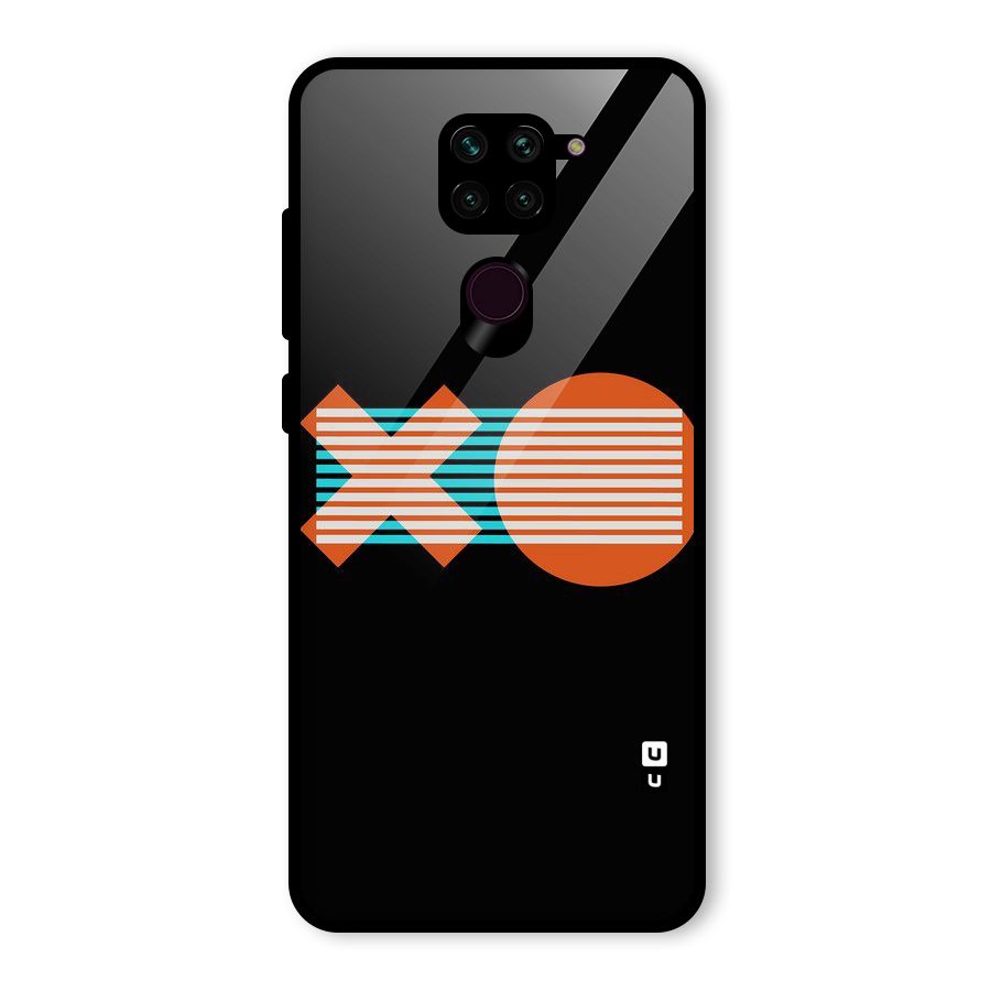 Minimal Art Glass Back Case for Redmi Note 9