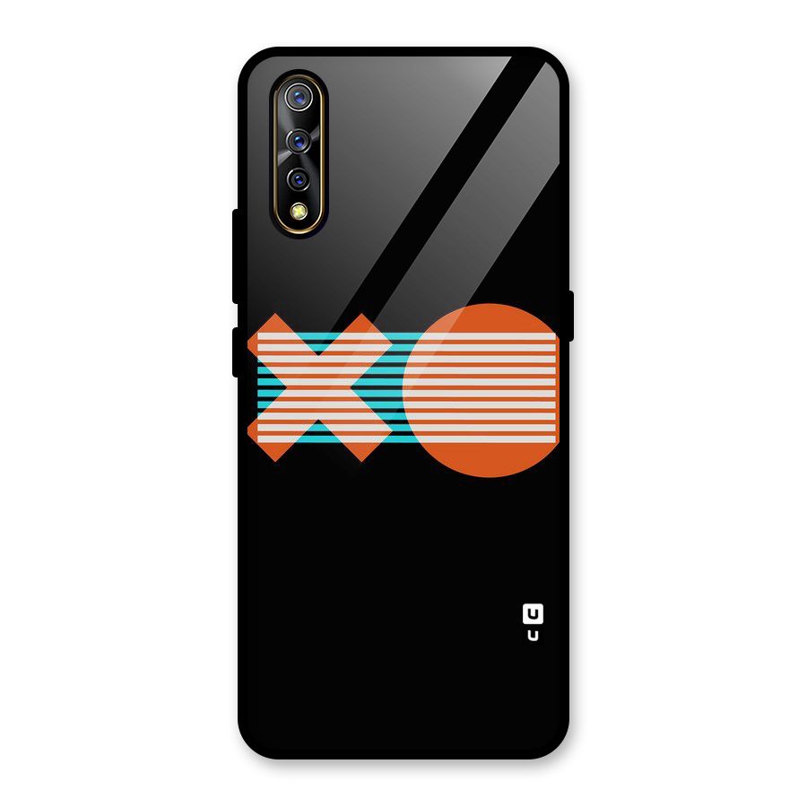 Minimal Art Glass Back Case for Vivo S1