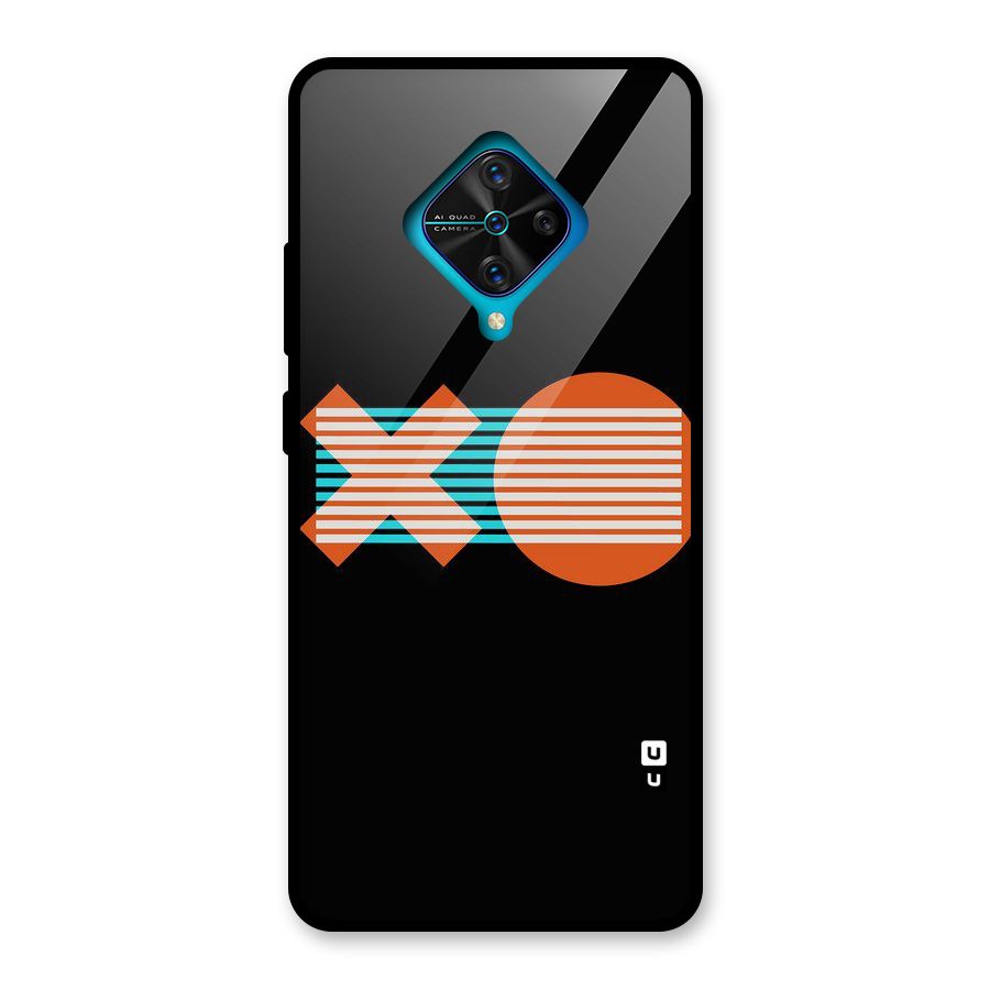 Minimal Art Glass Back Case for Vivo S1 Pro