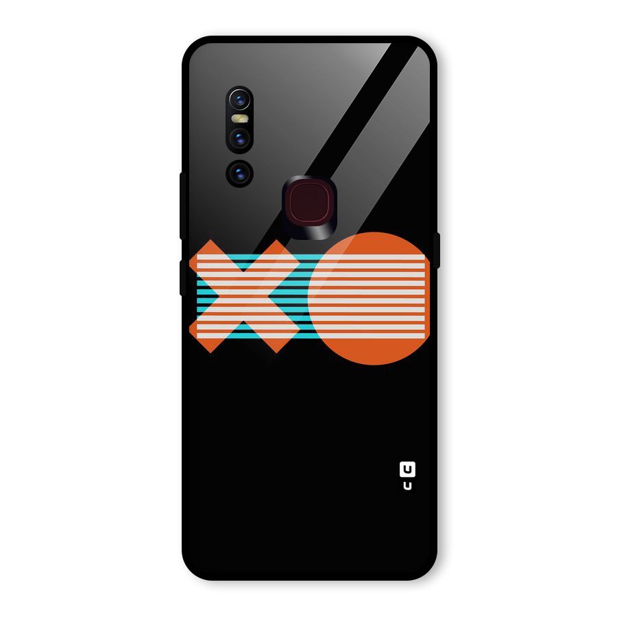 Minimal Art Glass Back Case for Vivo V15