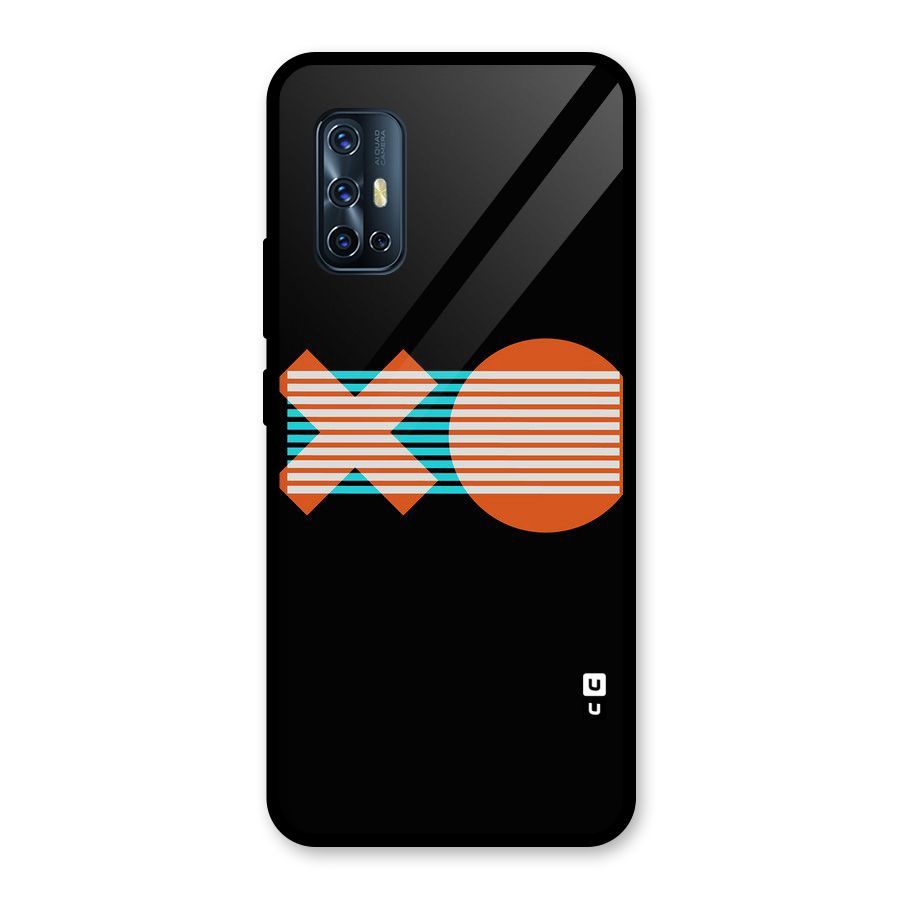 Minimal Art Glass Back Case for Vivo V17