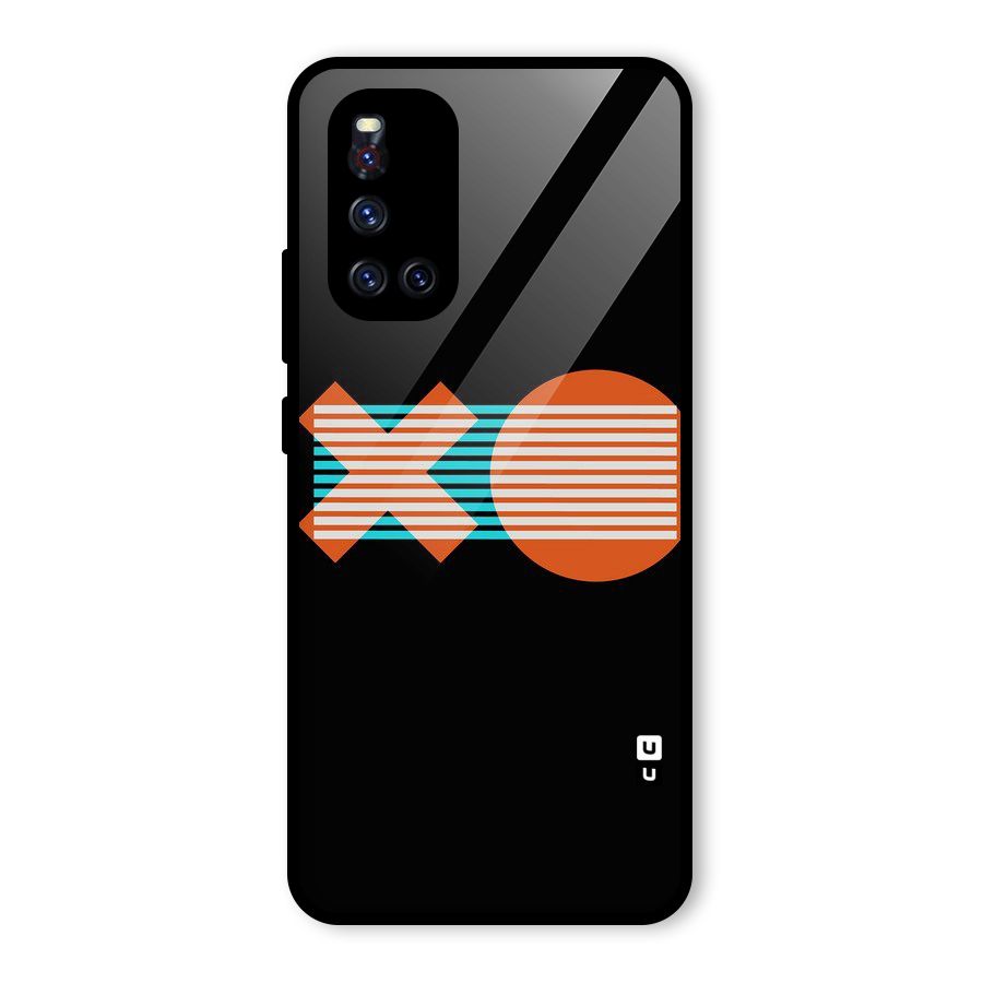 Minimal Art Glass Back Case for Vivo V19