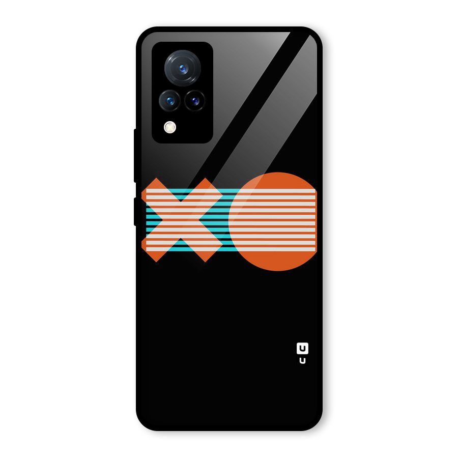 Minimal Art Glass Back Case for Vivo V21 5G