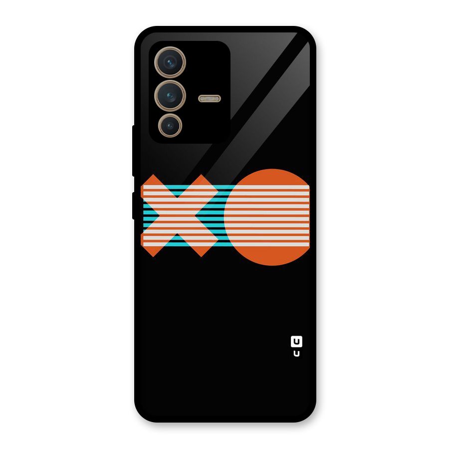 Minimal Art Glass Back Case for Vivo V23 5G
