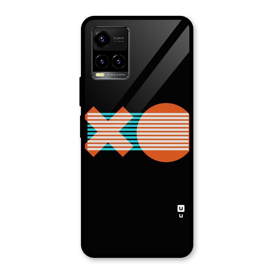 Minimal Art Glass Back Case for Vivo Y21T