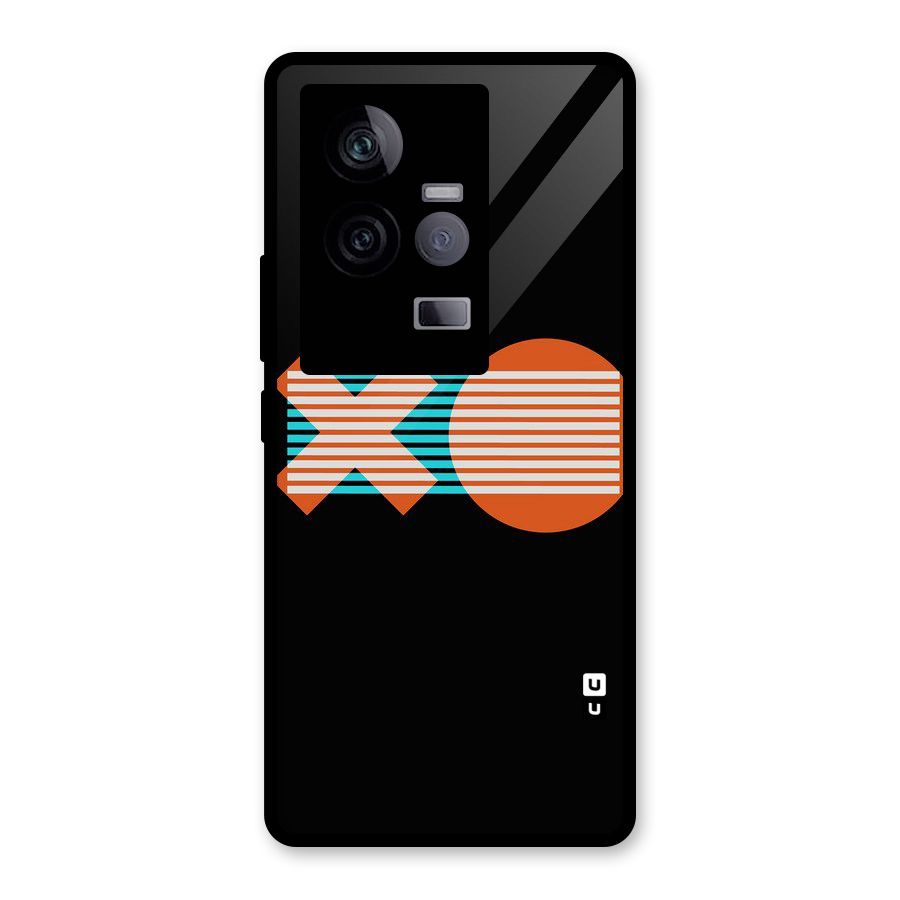 Minimal Art Glass Back Case for Vivo iQOO 11 5G