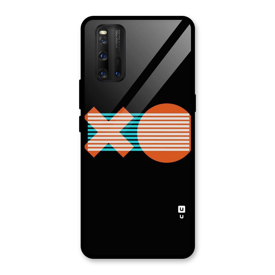 Minimal Art Glass Back Case for Vivo iQOO 3