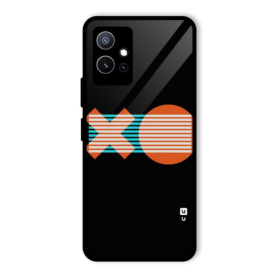 Minimal Art Glass Back Case for Vivo iQOO Z6
