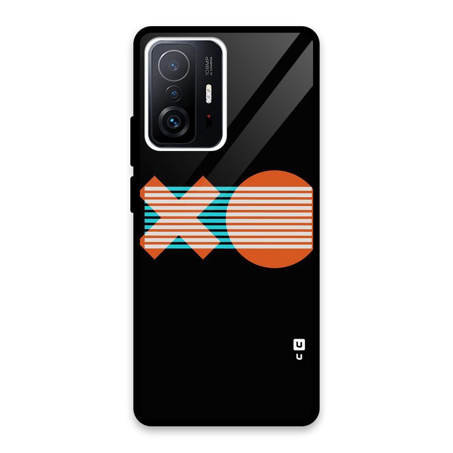 Minimal Art Glass Back Case for Xiaomi 11T Pro