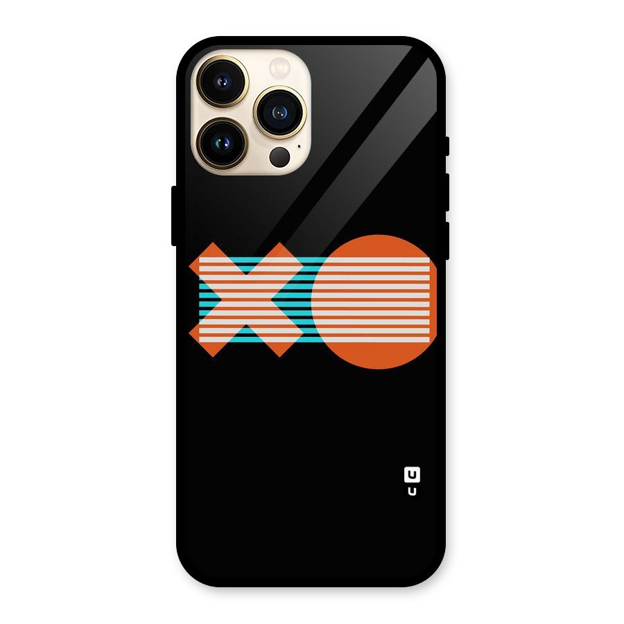 Minimal Art Glass Back Case for iPhone 13 Pro Max