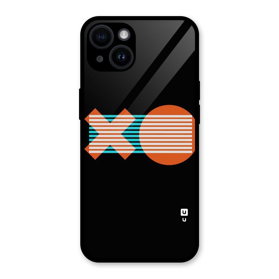Minimal Art Glass Back Case for iPhone 14