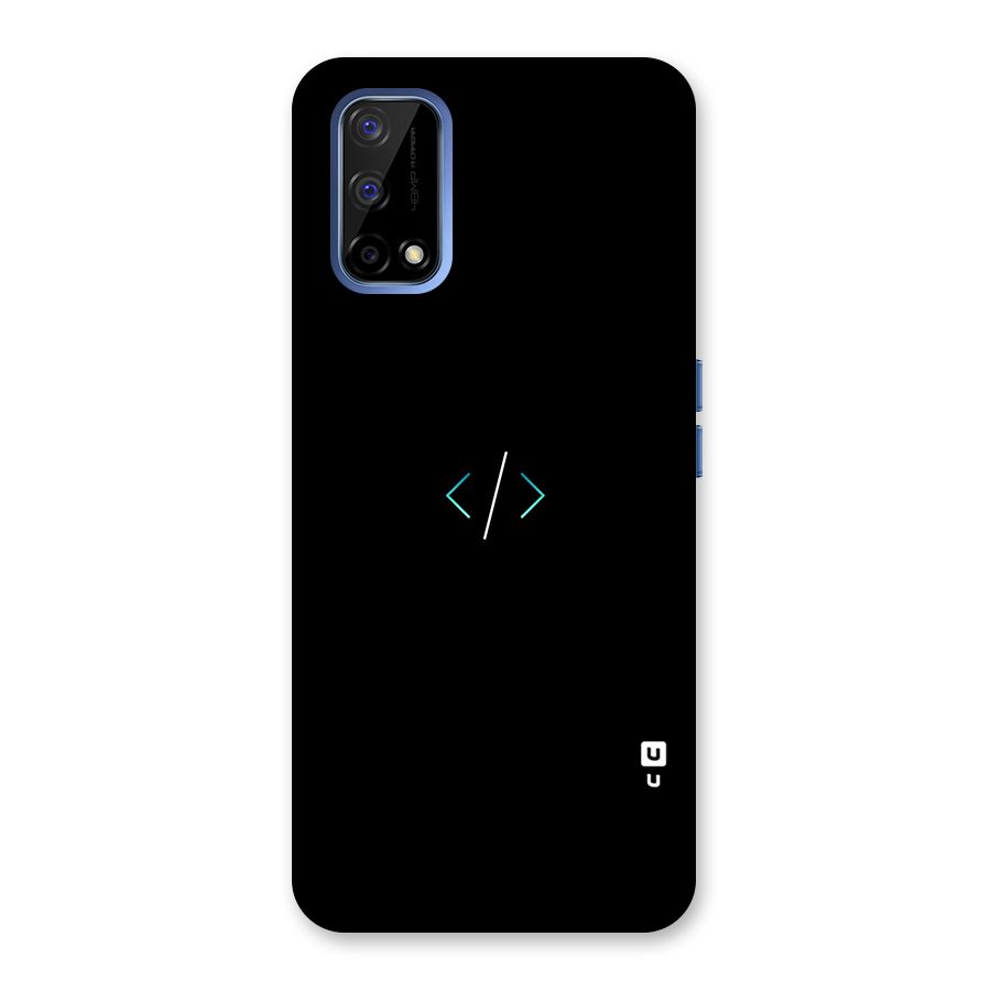 Minimal Dark Coding Back Case for Realme Narzo 30 Pro