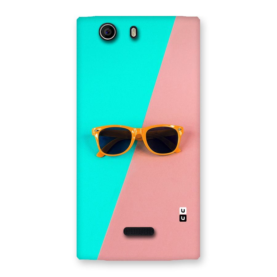 Minimal Glasses Back Case for Canvas Nitro 2 E311