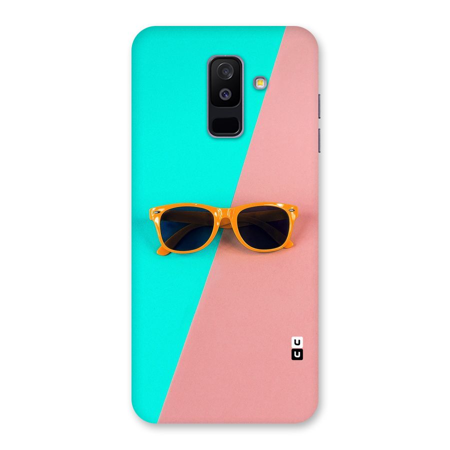 Minimal Glasses Back Case for Galaxy A6 Plus