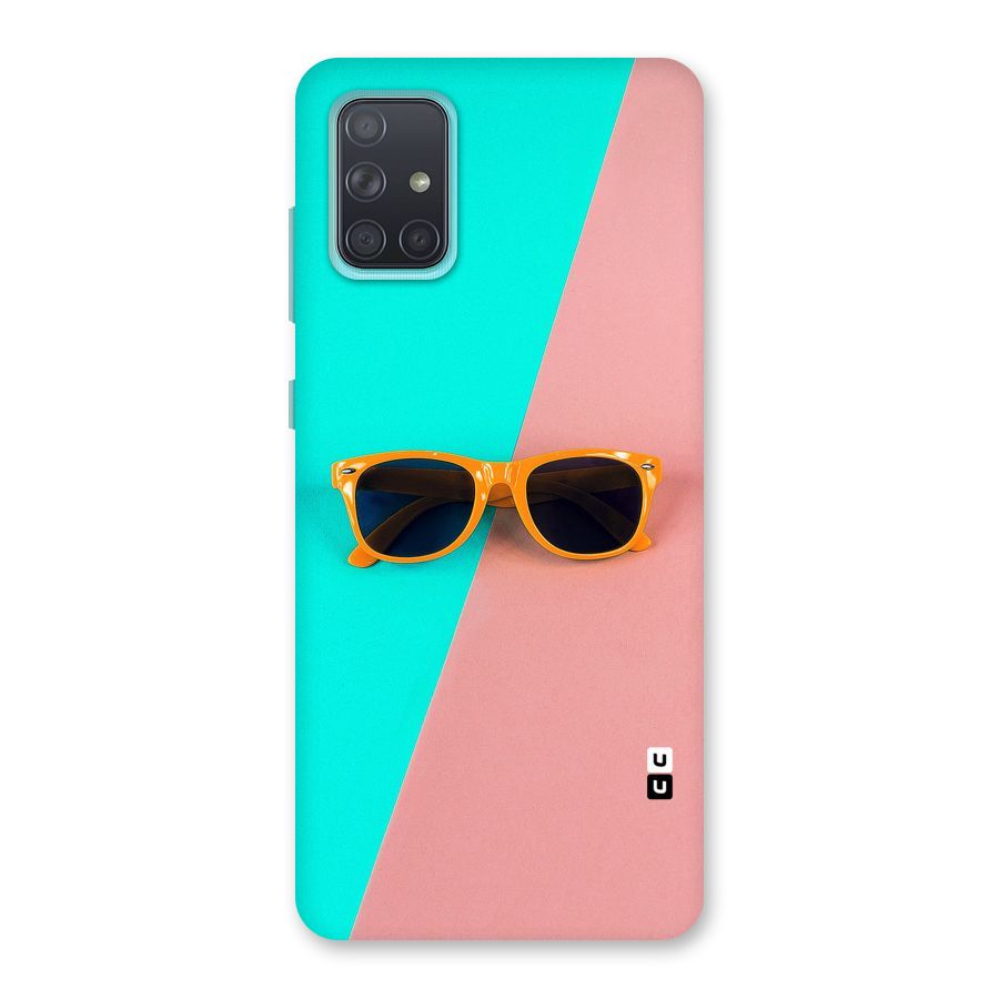 Minimal Glasses Back Case for Galaxy A71