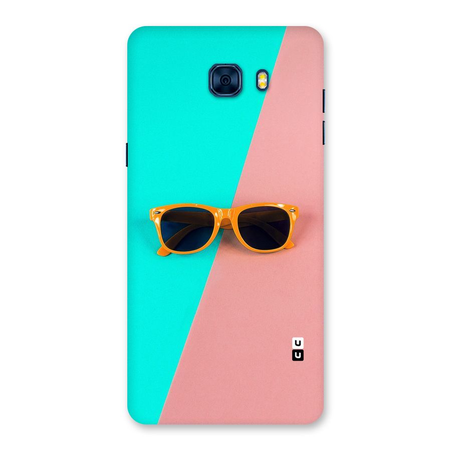 Minimal Glasses Back Case for Galaxy C7 Pro