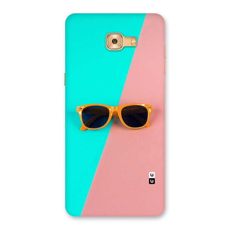 Minimal Glasses Back Case for Galaxy C9 Pro