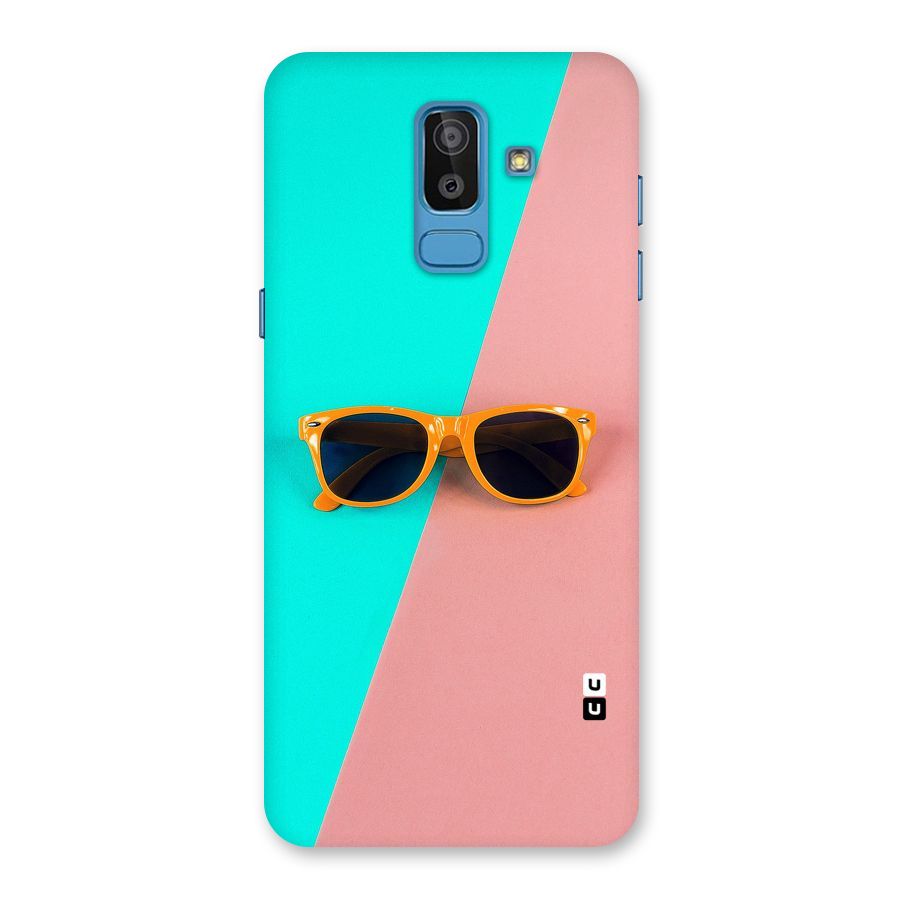 Minimal Glasses Back Case for Galaxy J8
