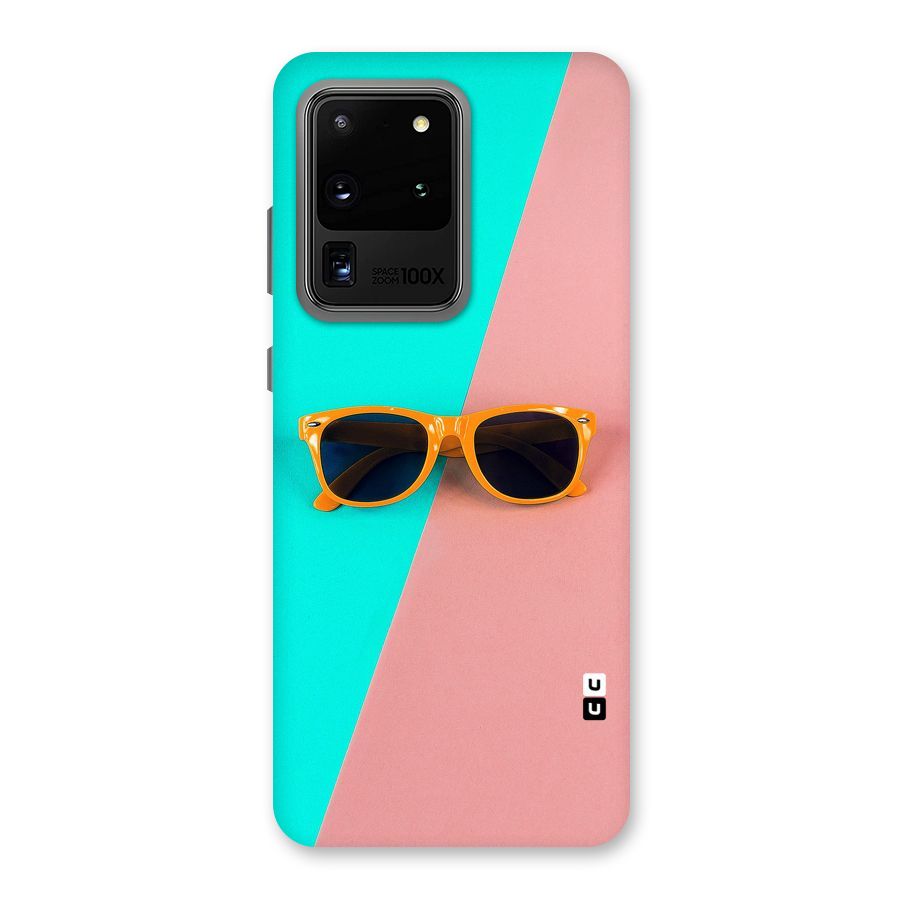 Minimal Glasses Back Case for Galaxy S20 Ultra