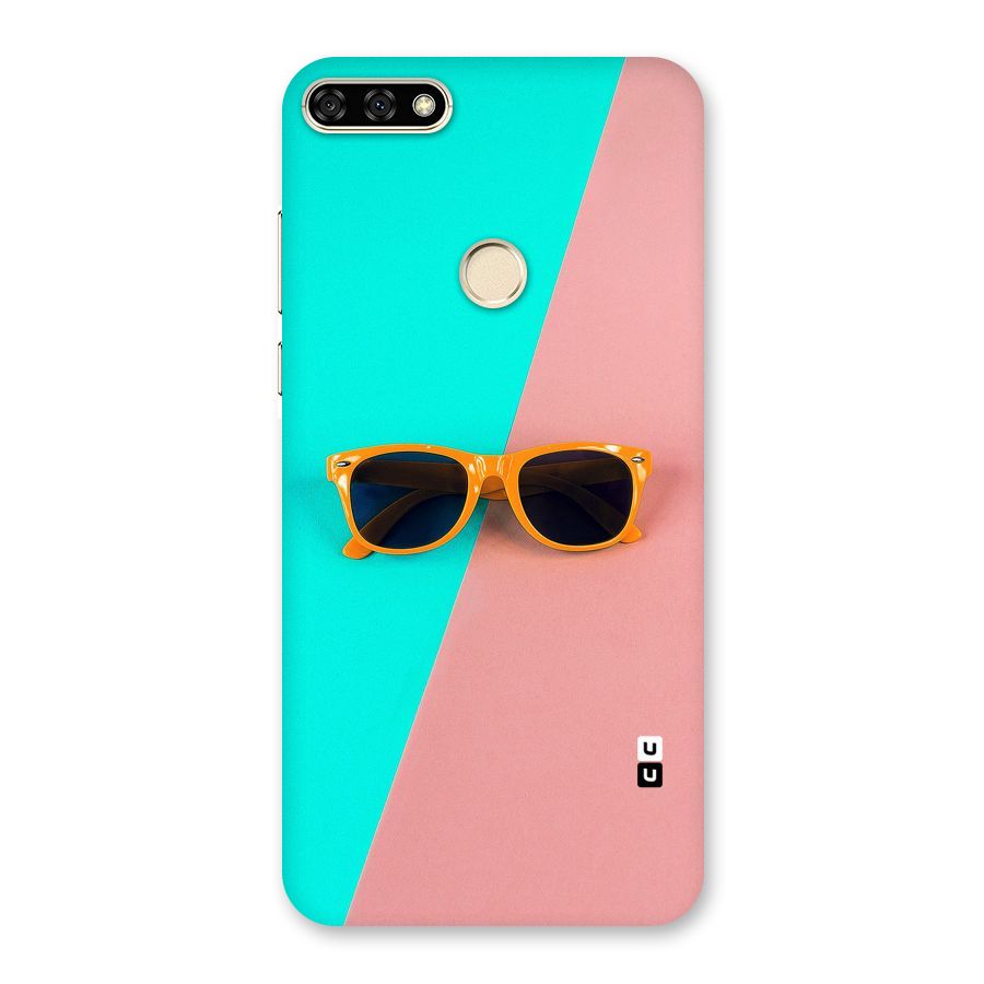 Minimal Glasses Back Case for Honor 7A