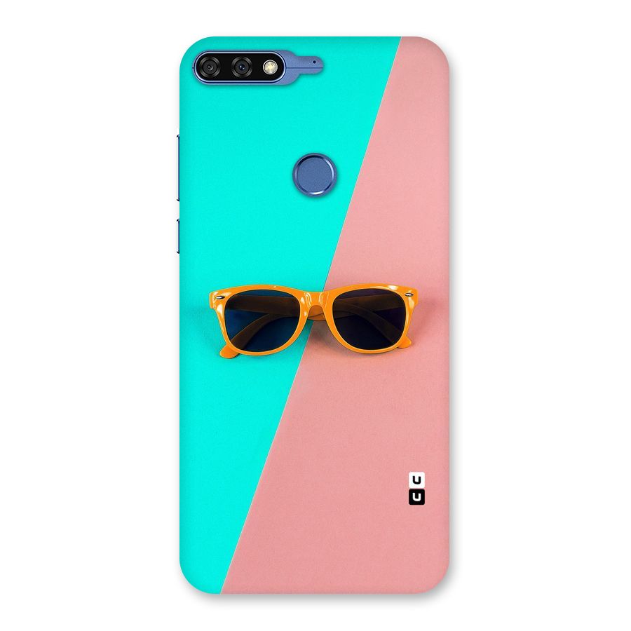 Minimal Glasses Back Case for Honor 7C