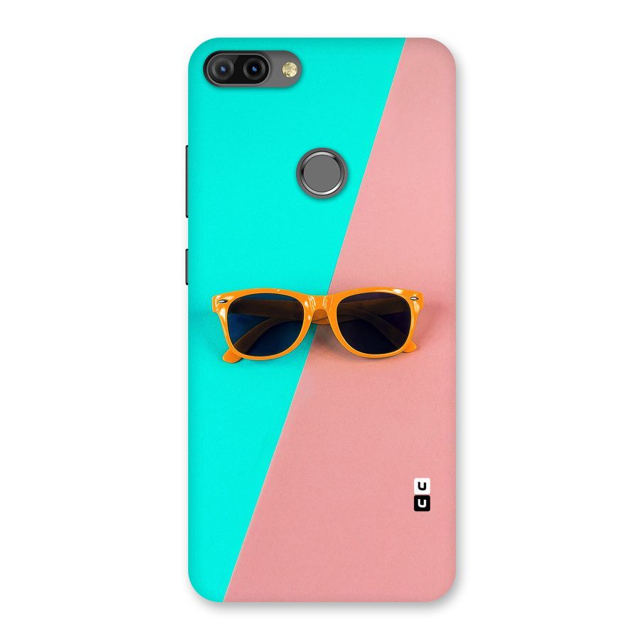 Minimal Glasses Back Case for Infinix Hot 6 Pro