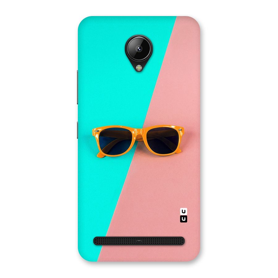 Minimal Glasses Back Case for Lenovo C2