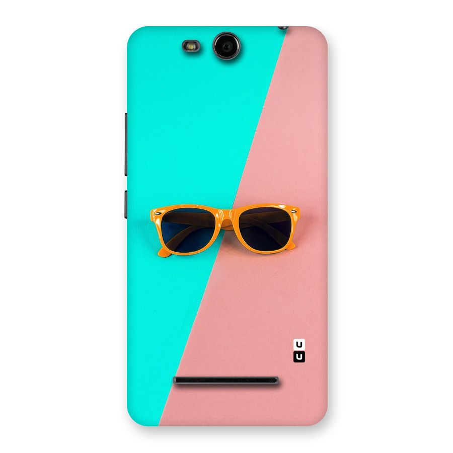 Minimal Glasses Back Case for Micromax Canvas Juice 3 Q392