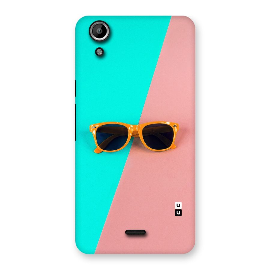 Minimal Glasses Back Case for Micromax Canvas Selfie Lens Q345