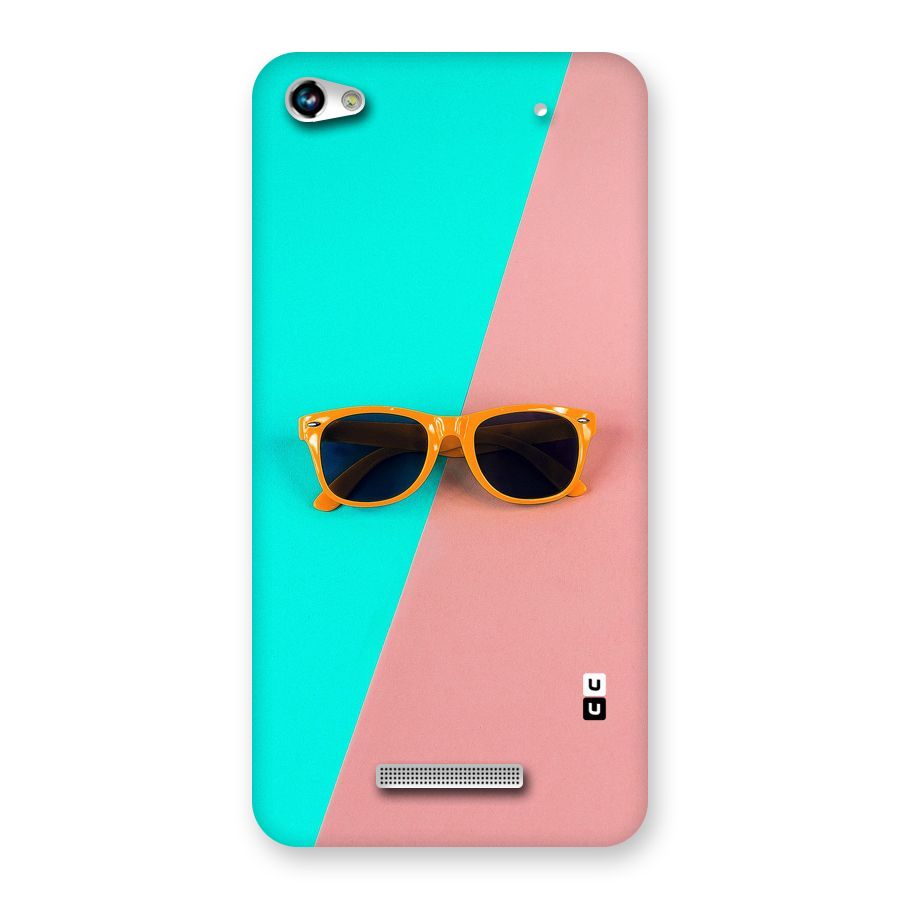 Minimal Glasses Back Case for Micromax Hue 2