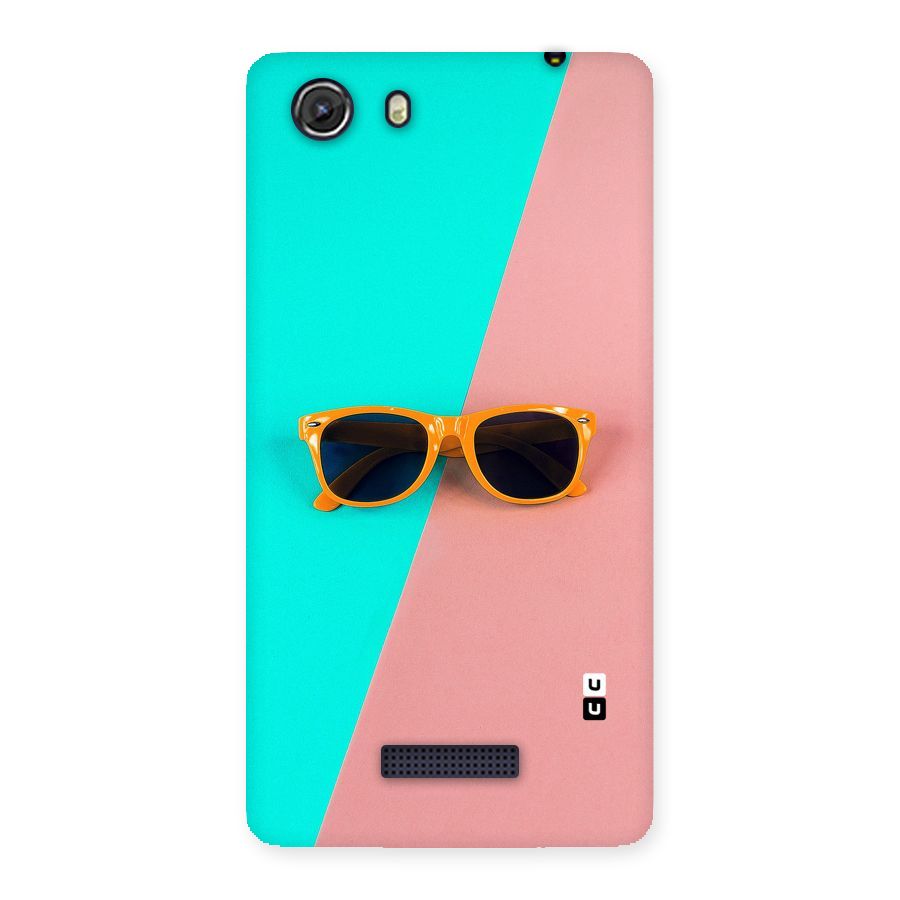Minimal Glasses Back Case for Micromax Unite 3