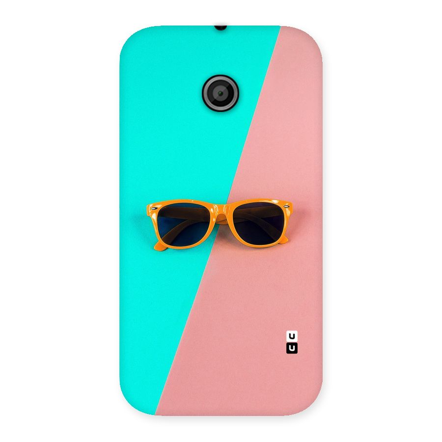 Minimal Glasses Back Case for Moto E