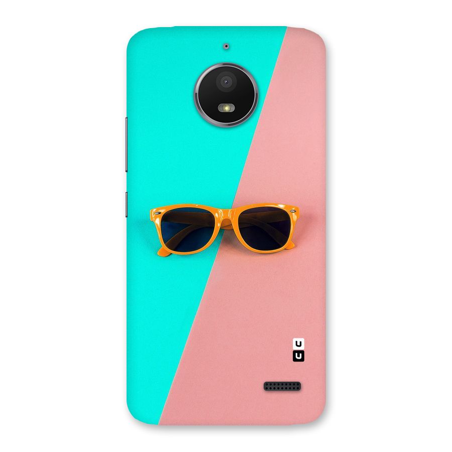 Minimal Glasses Back Case for Moto E4