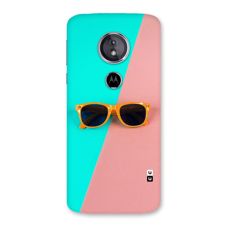 Minimal Glasses Back Case for Moto E5
