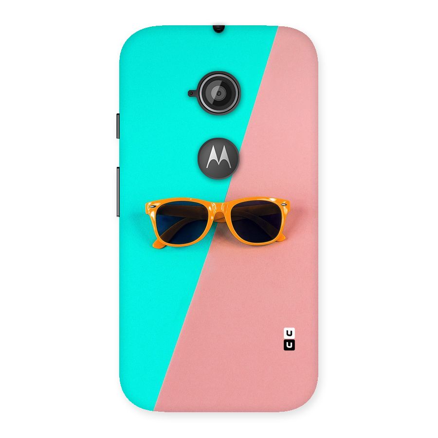 Minimal Glasses Back Case for Moto E 2nd Gen