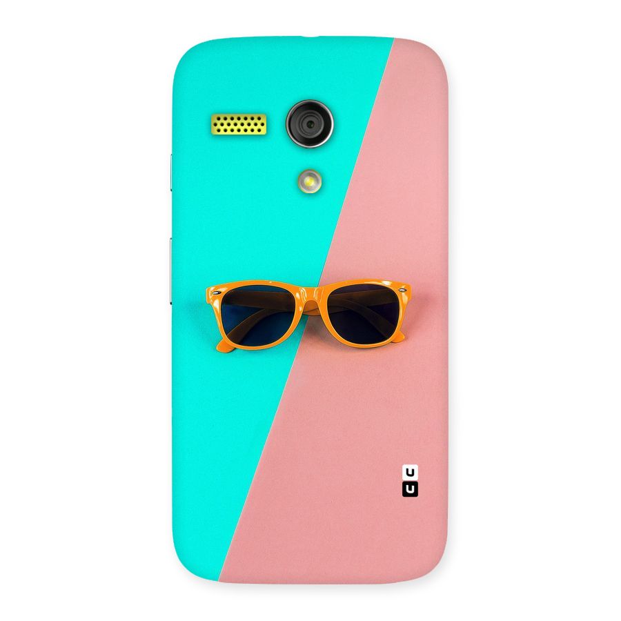 Minimal Glasses Back Case for Moto G